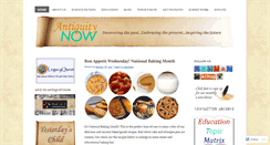 Desktop Screenshot of antiquitynow.org